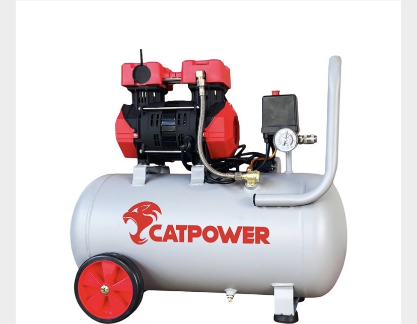 CAT POWER SESSİZ VE YAĞSIZ KOMPRESÖR 2HP 50LT