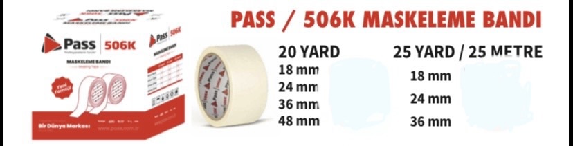 PASS MASKELEME BANDI 24mm 20 yrds